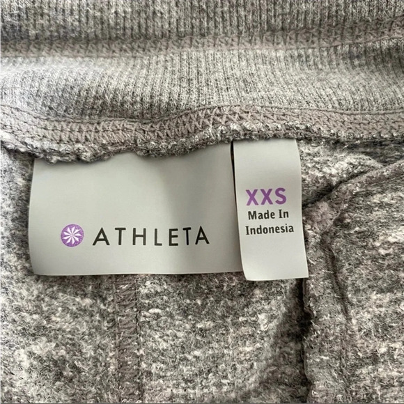 ATHLETA Gray Hilltop Knit Jogger Pants. Size XXS. - Picture 5 of 7